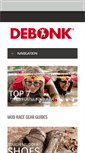 Mobile Screenshot of debonk.com